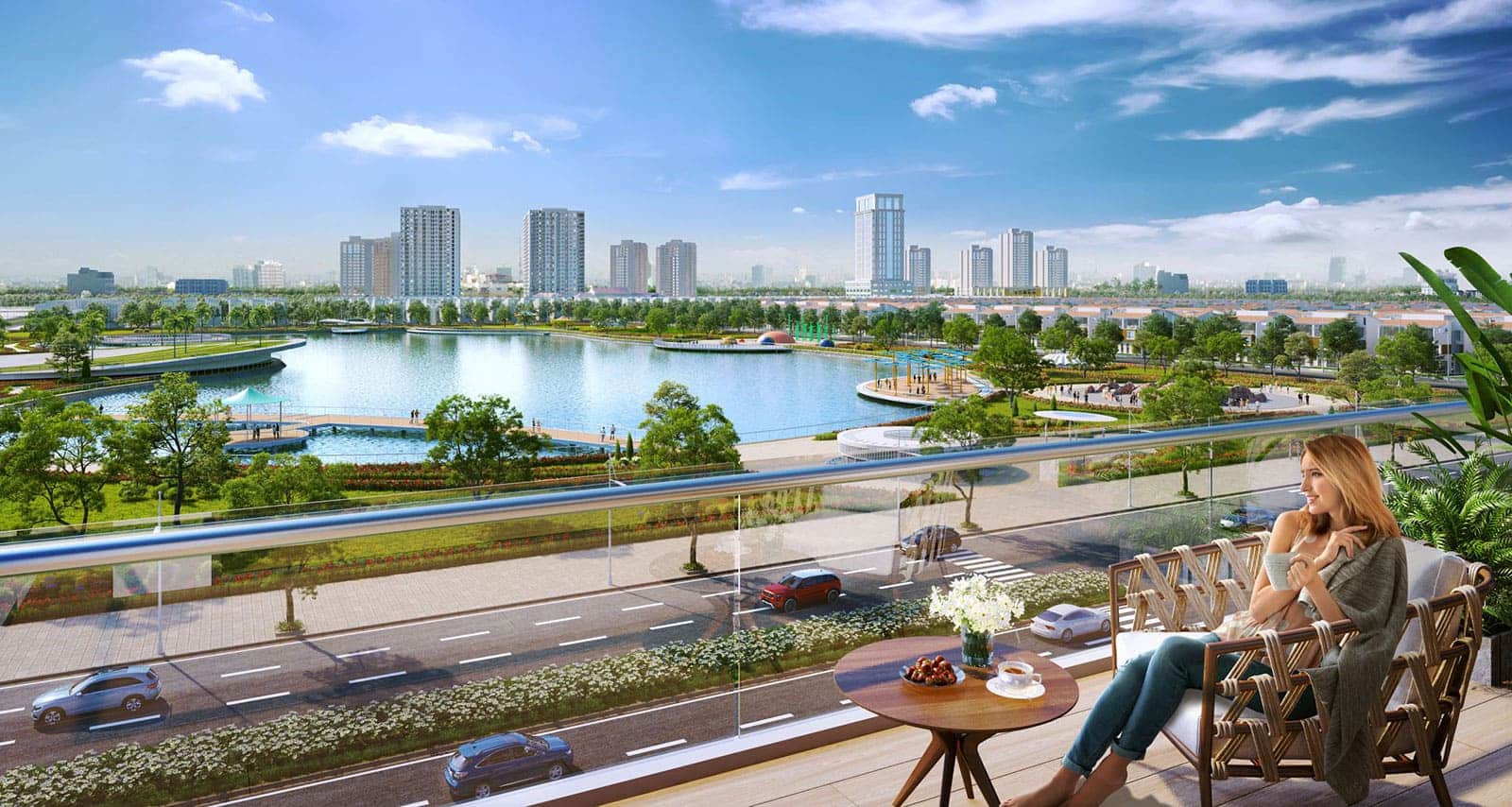 Biệt thự An Vượng Villa tại Khu đô thị Dương Nội.