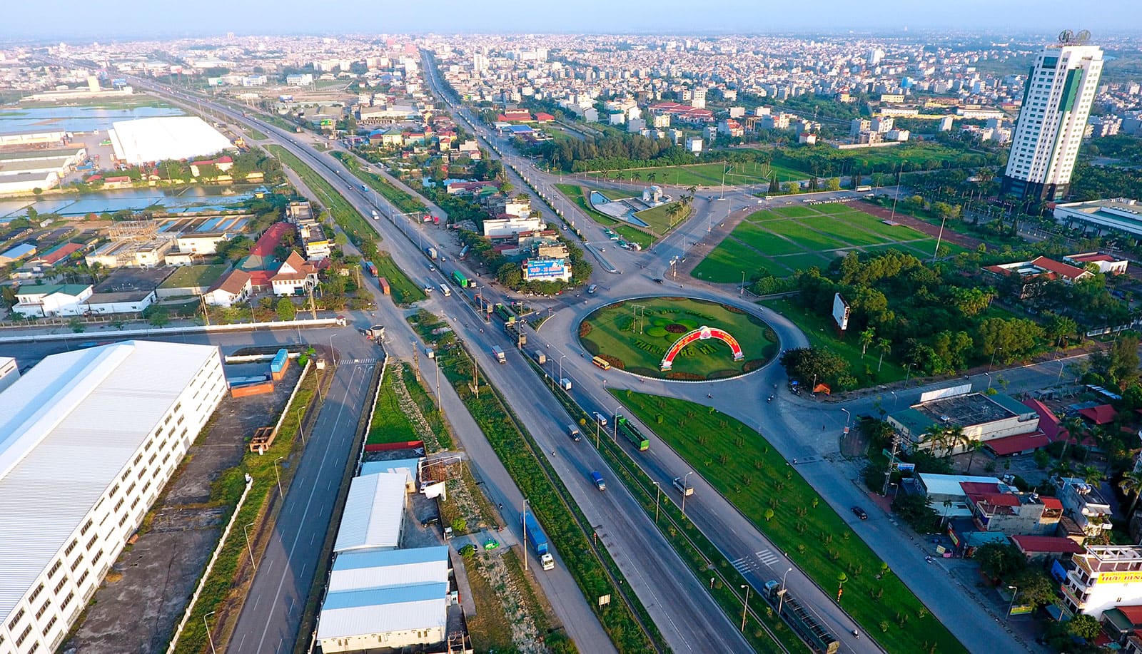 Một góc thành phố Hải Dương.