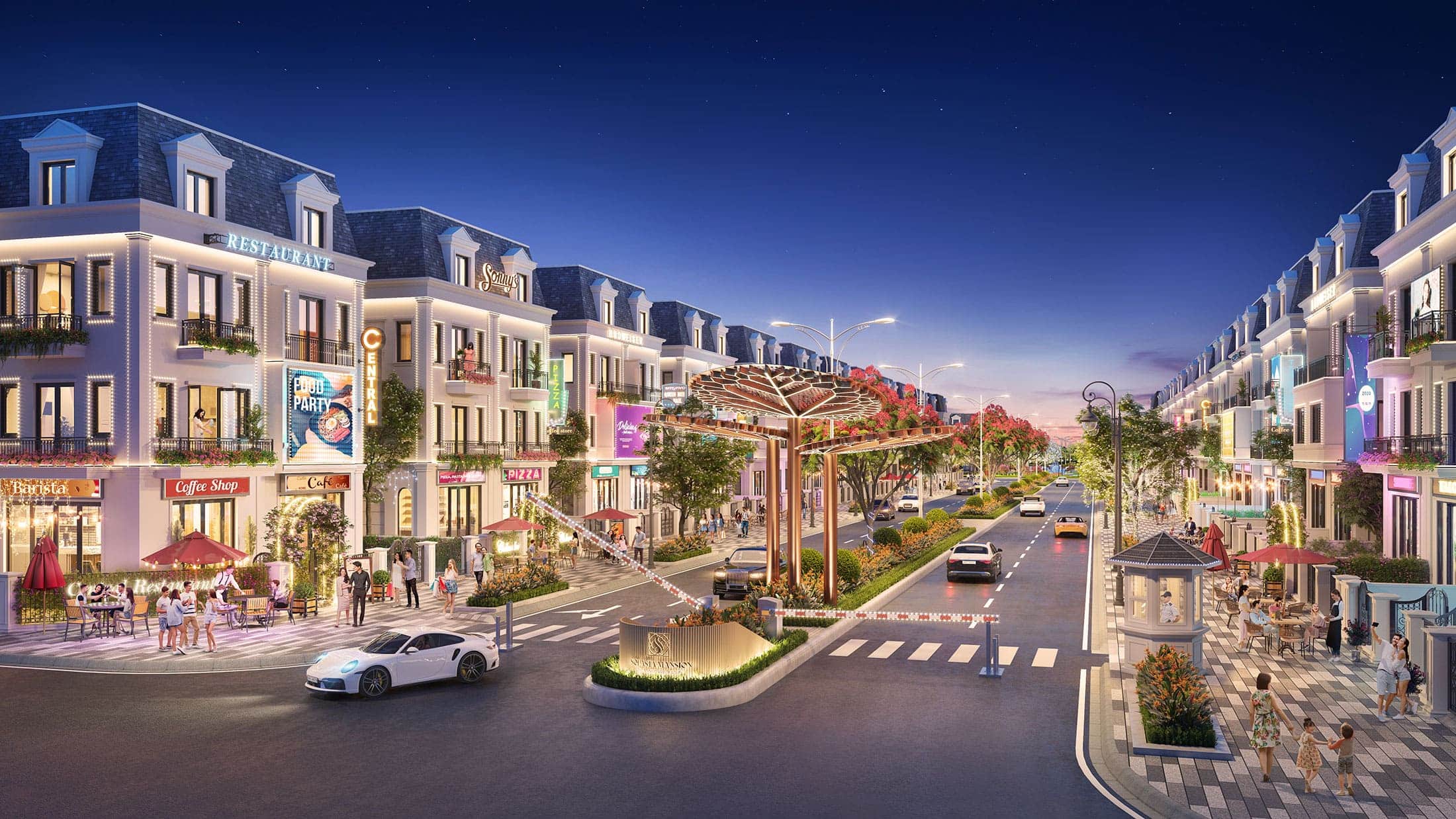Kita Capital tọa lạc tại vị trí đắc địa ngay phí Tây Hà Nội.